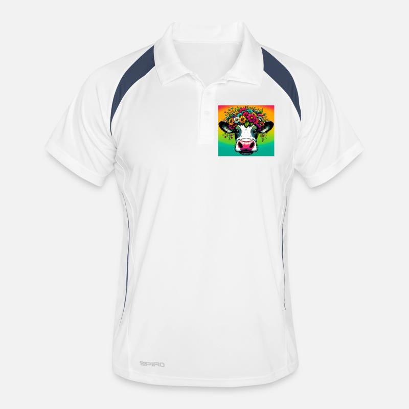 vache Polo respirant Homme