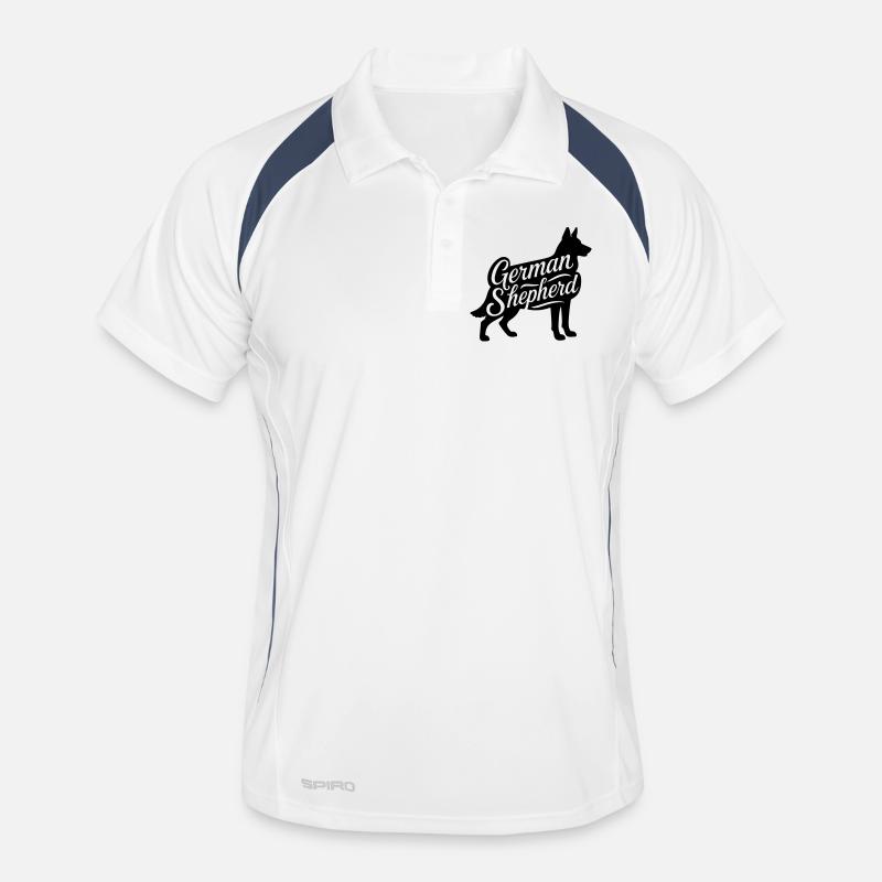German Shepherd German Shepherd German shepherd Men's Polo breathable