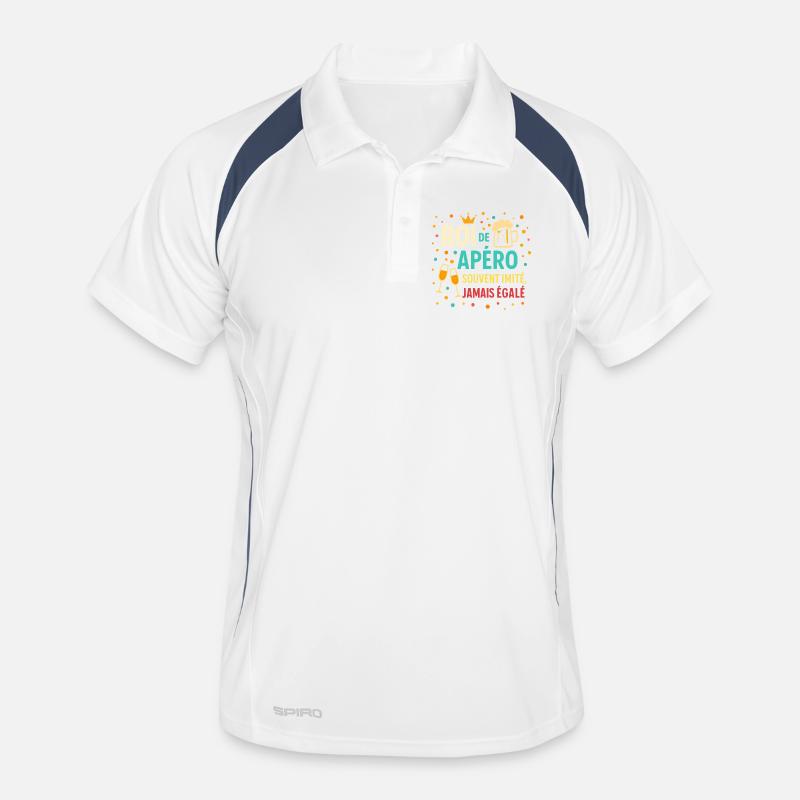 Roi de l'Apéro Inimitable Polo respirant Homme