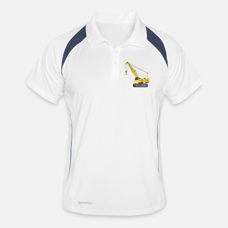 Krabbenkran Männer Polo atmungsaktiv