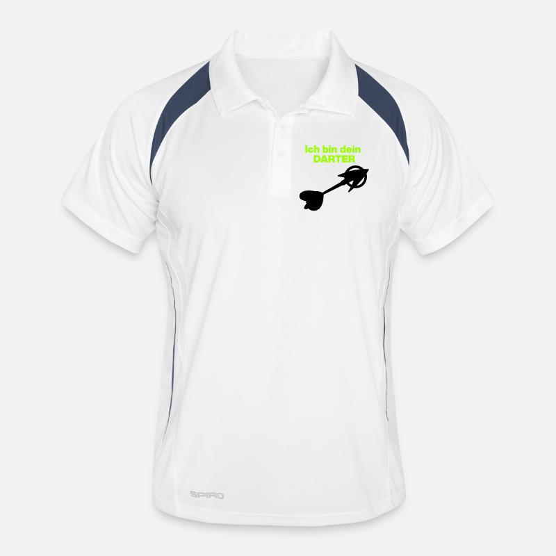 Ich bin dein Darter – Space Edition Männer Polo atmungsaktiv