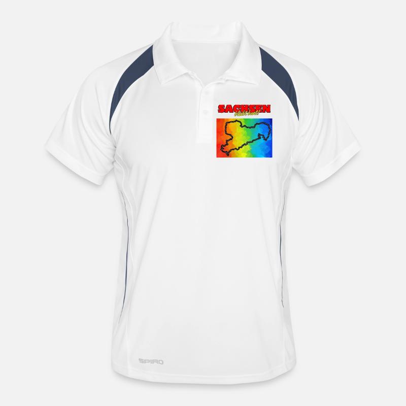 LA SAXE RESTE HAUTE EN COULEUR ! Polo respirant Homme