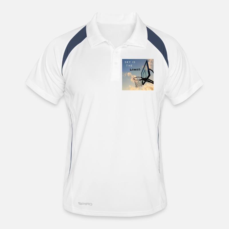 Le ciel, c’est la limite des cerceaux Polo respirant Homme