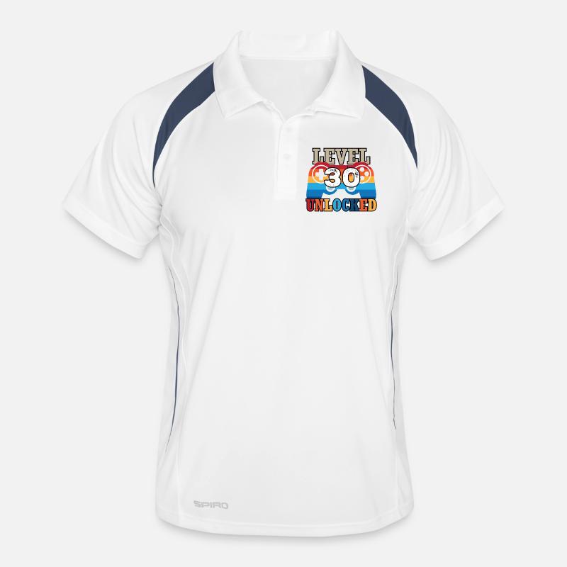 30e anniversaire 30 ans de jeu Polo respirant Homme