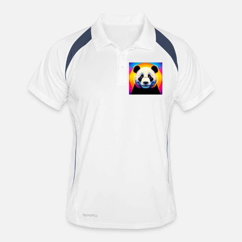 Panda Männer Polo atmungsaktiv