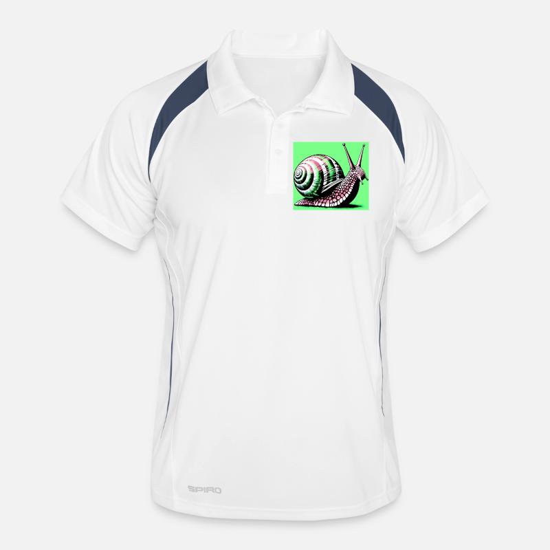 Escargot Polo respirant Homme