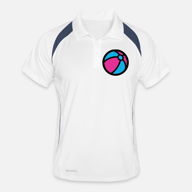 Icône d’été de plage de water-polo Polo respirant Homme