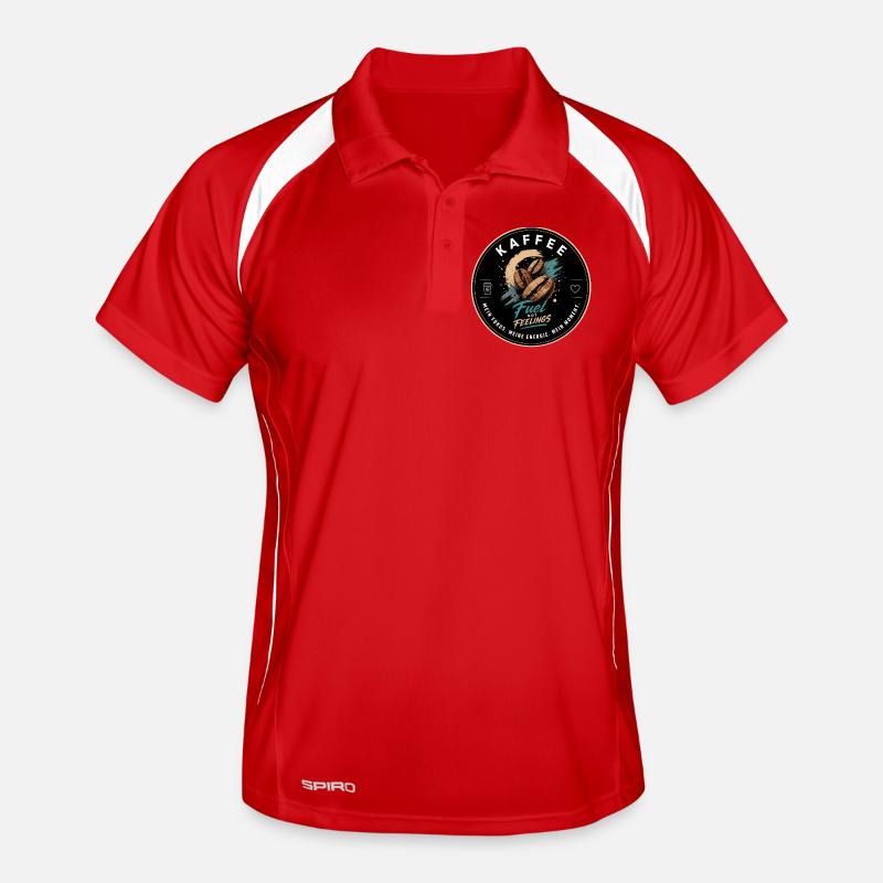 Fuel Coffee - Kaffee modern Männer Polo atmungsaktiv