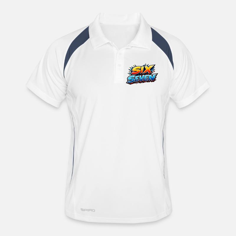 67 sixseven Men's Polo breathable