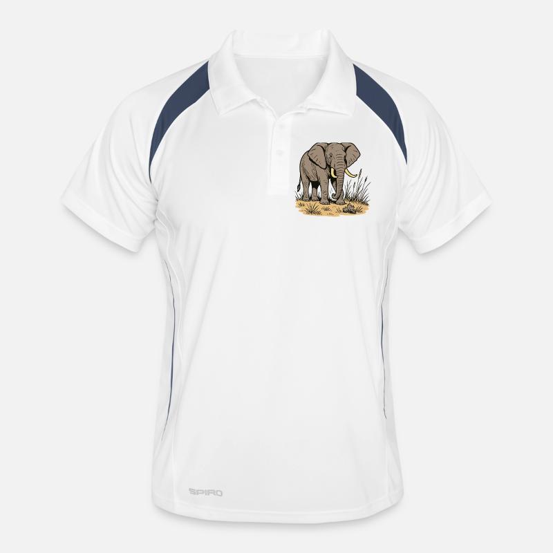 Éléphant Polo respirant Homme