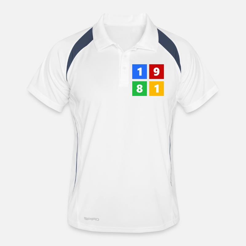 1981 Polo respirant Homme