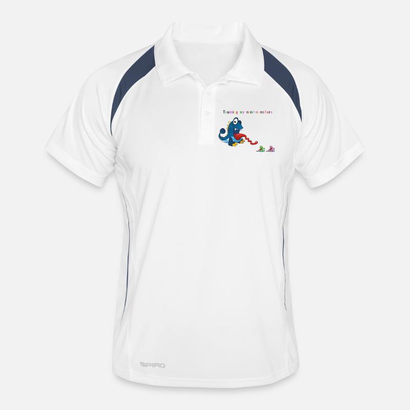 Training My Monsters Men's Polo breathable