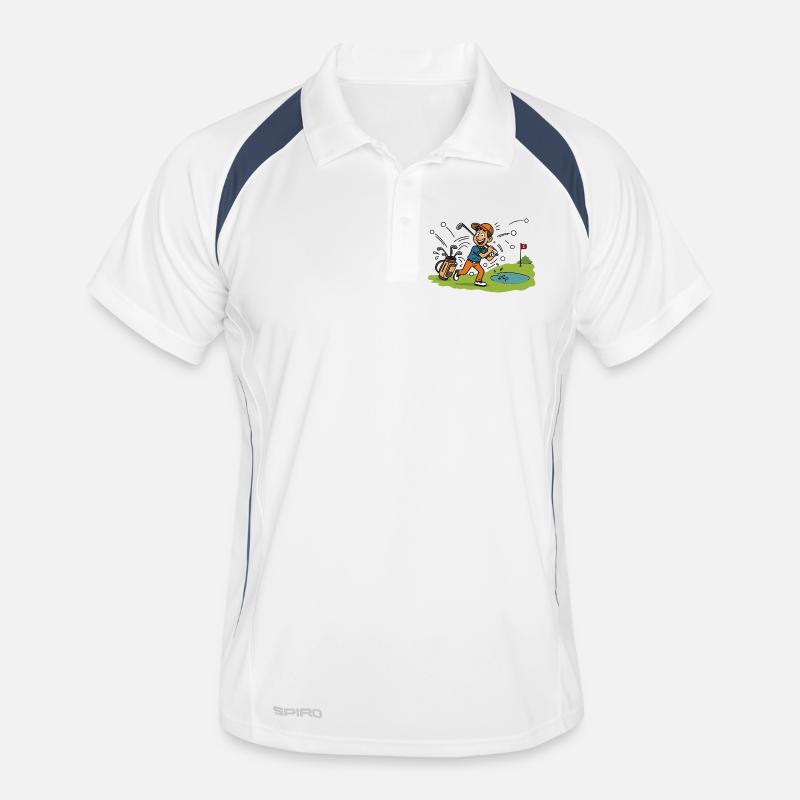 Golf Already Hooked Men's Polo breathable