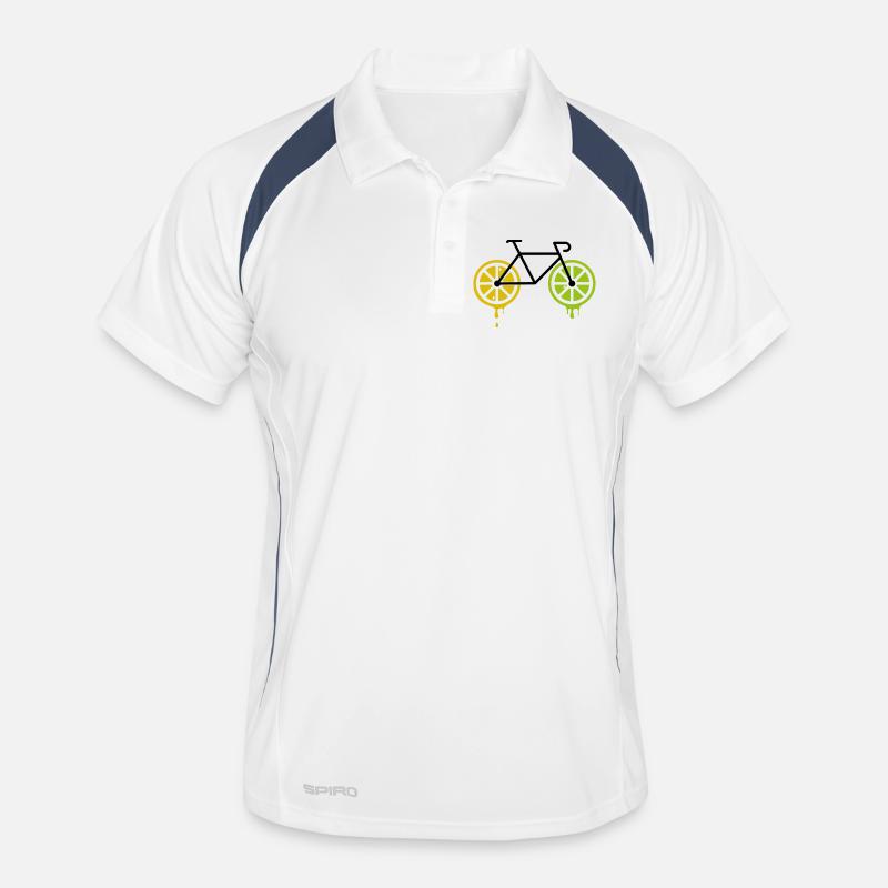 bike lemon Men's Polo breathable