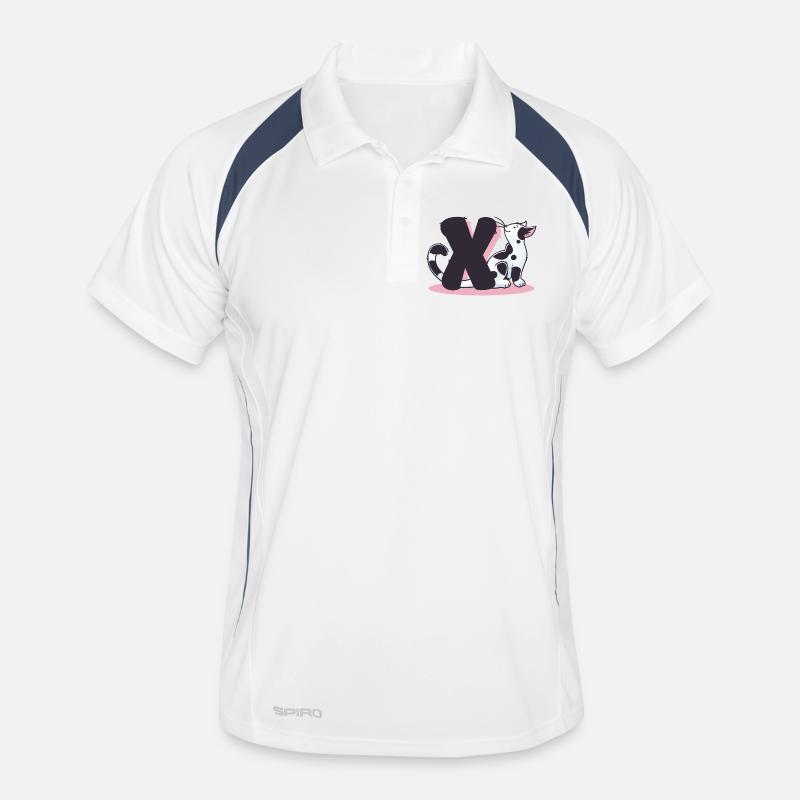 Lettre Chat X Polo respirant Homme