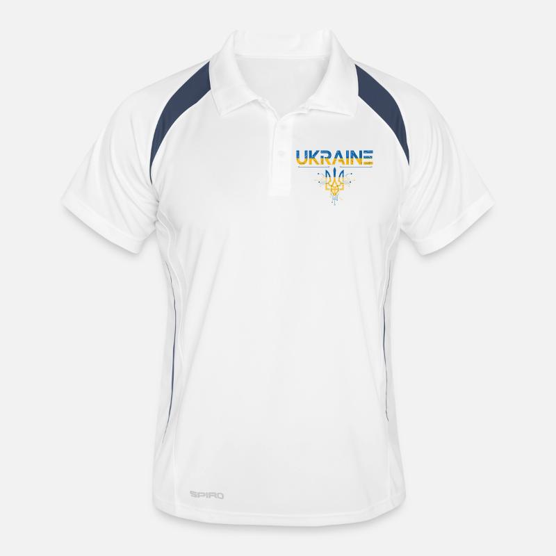Circuit Trident Ukraine Polo respirant Homme