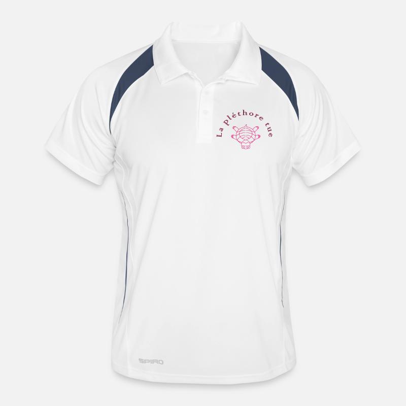 La Pléthore Tue Rose Polo respirant Homme