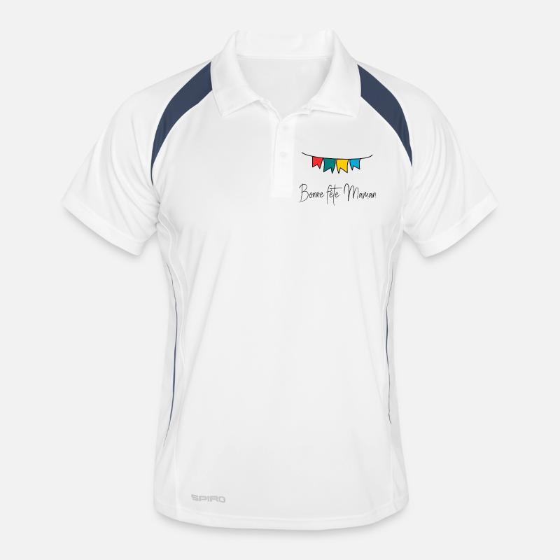 MUTTERTAG. SCHÖNEN MUTTERTAG. MAMA Männer Polo atmungsaktiv