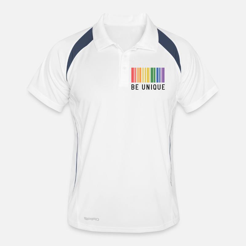 LGBT Pride Month - Be Unique Men's Polo breathable