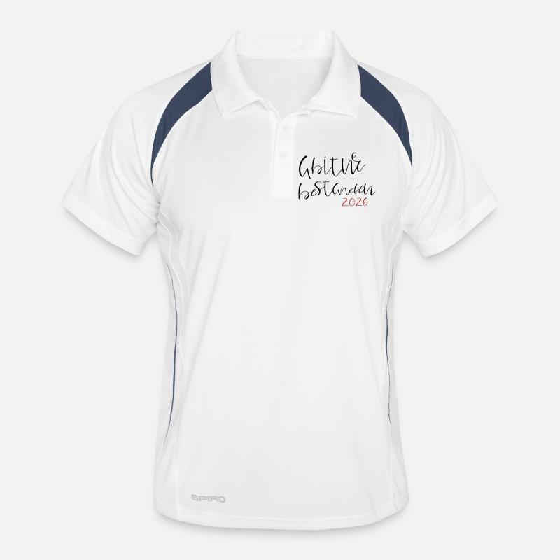 Abitur réussi Polo respirant Homme