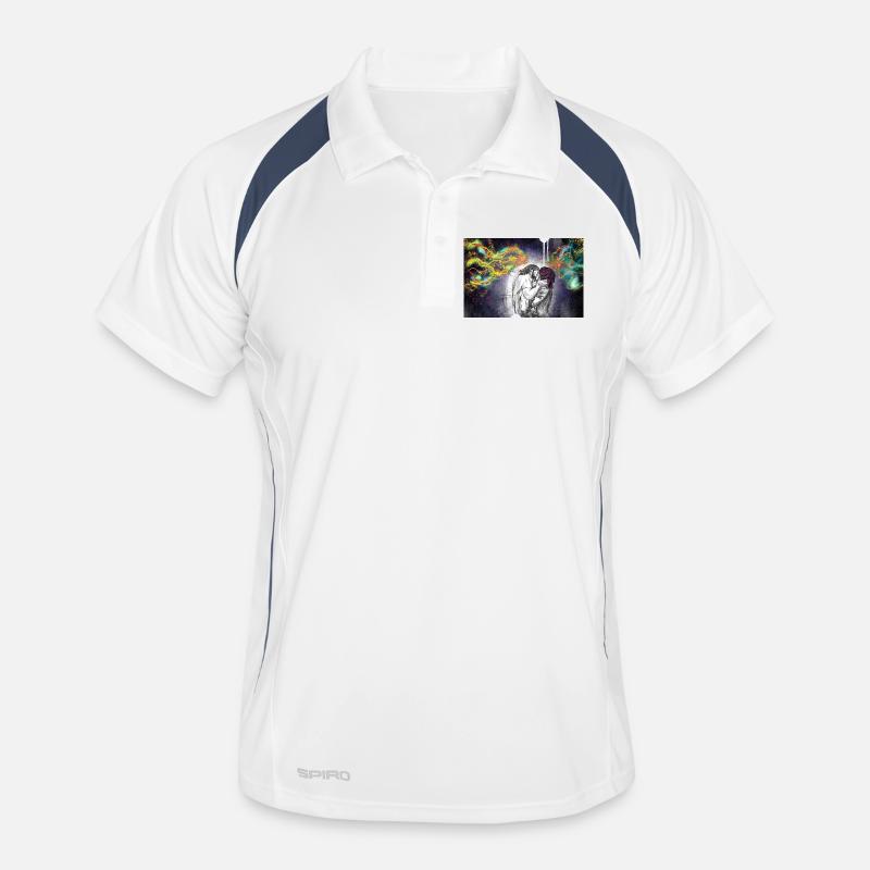 First kiss Männer Polo atmungsaktiv