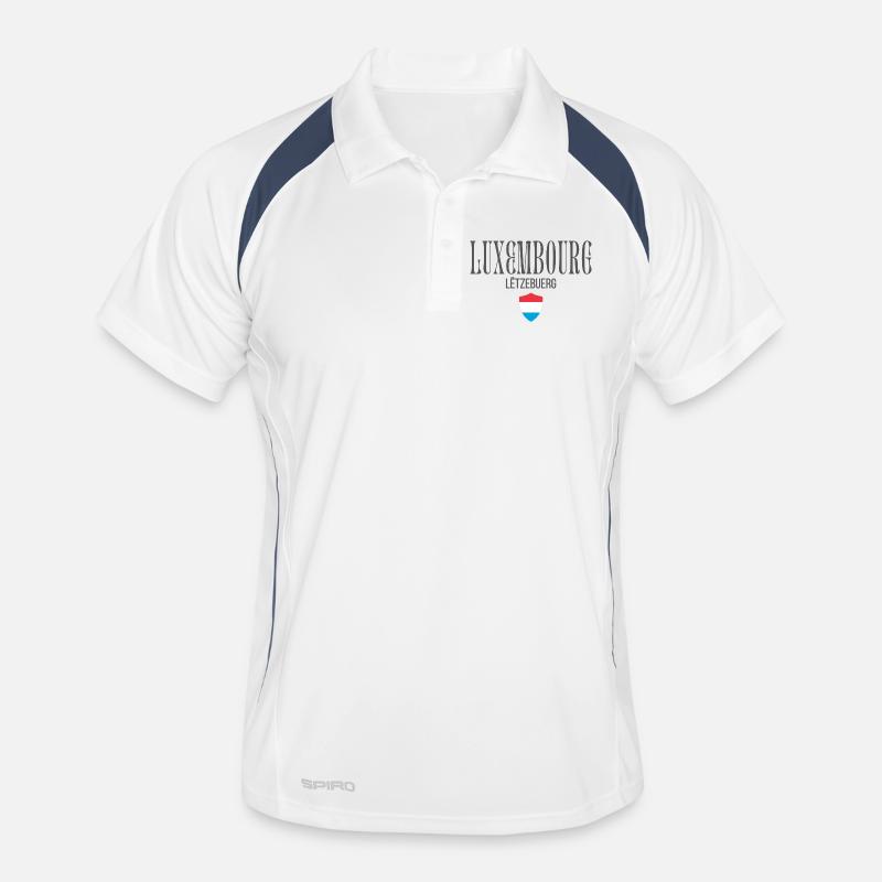 I love Luxembourg, Luxembourg pride Men's Polo breathable