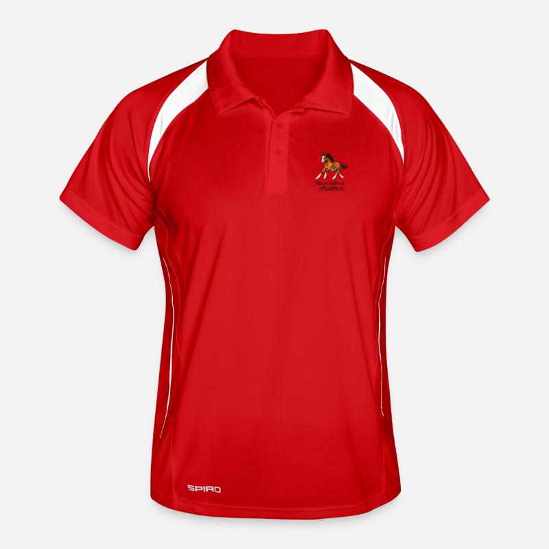 Horse - Everything feels right with you Men's Polo breathable