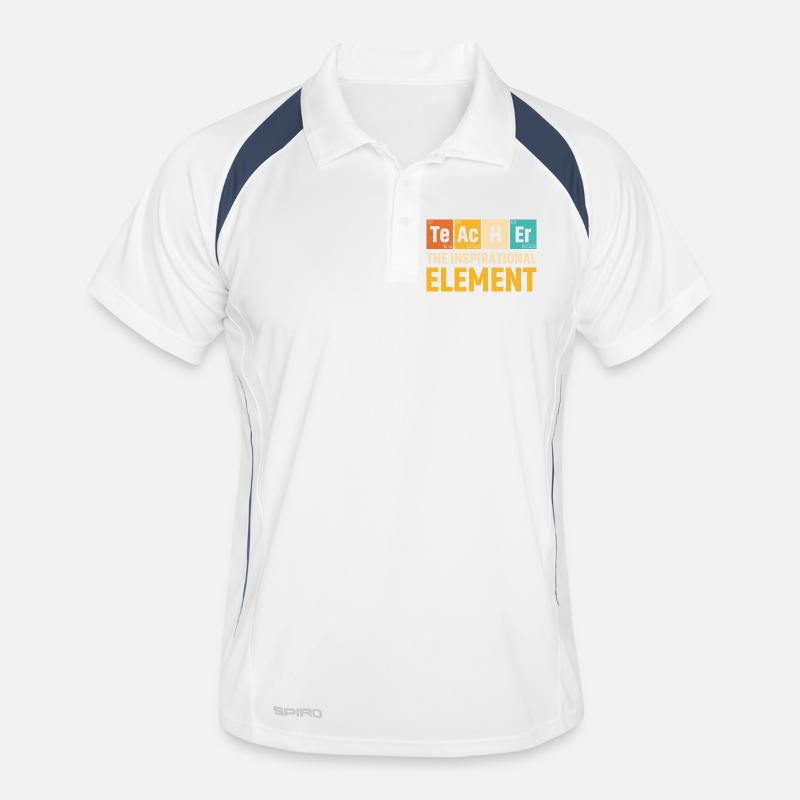 Enseignant L’élément inspirant Enseignant Polo respirant Homme