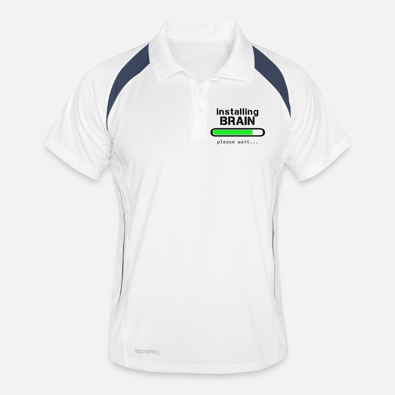 Installing Brain Men's Polo breathable