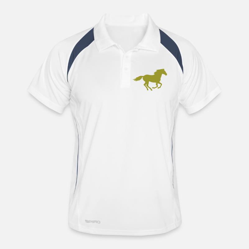 silhouette de cheval Polo respirant Homme