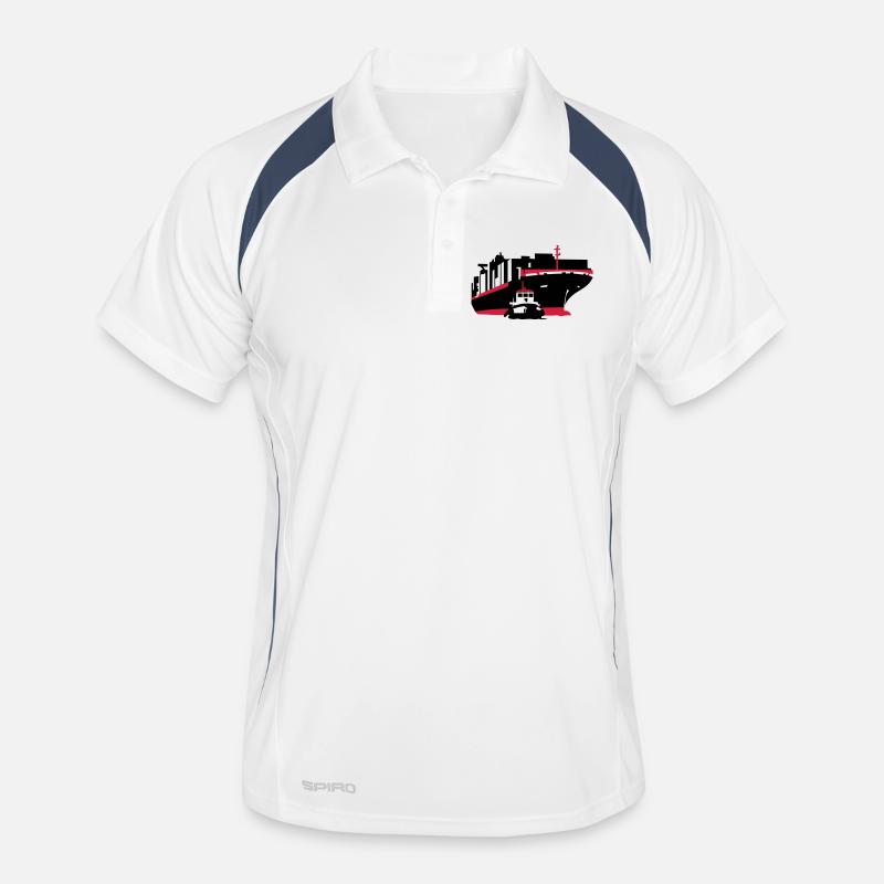 porte-conteneurs Polo respirant Homme