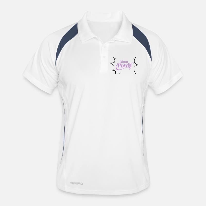 Mom power Polo respirant Homme