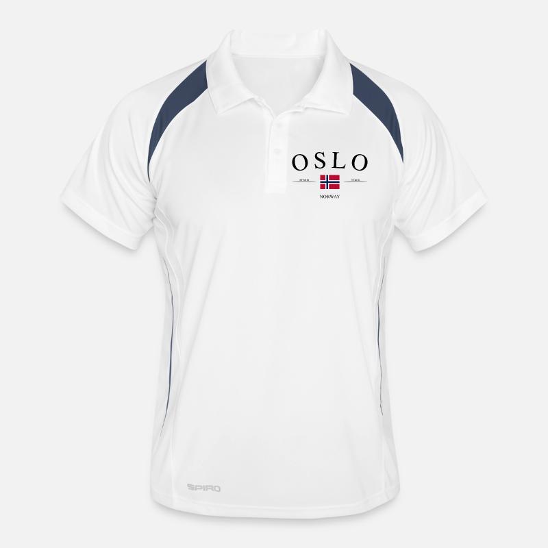 Oslo Norway – Holiday Souvenir & Gift Men's Polo breathable