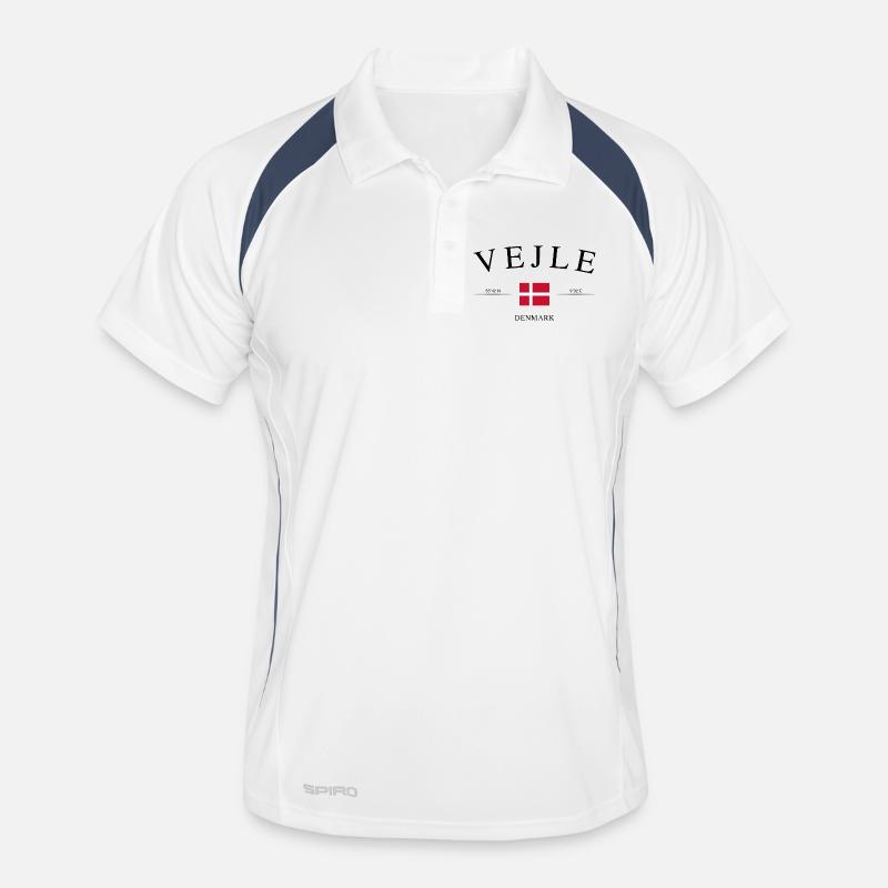 Vejle Danemark – Souvenir et cadeau de vacances Polo respirant Homme