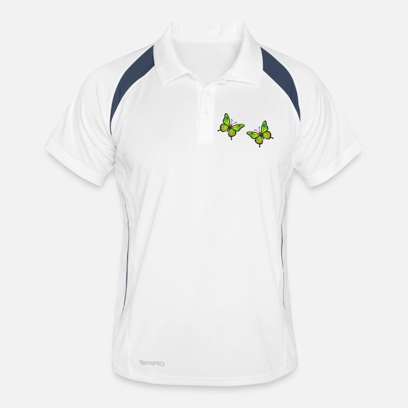 Papillons lumineux Polo respirant Homme