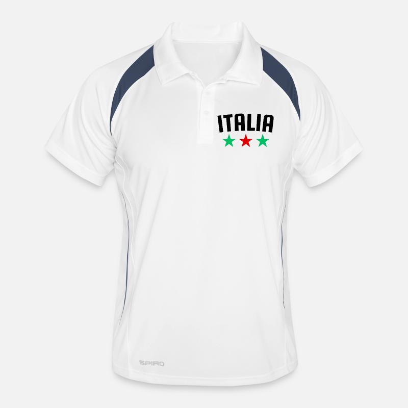Italy 3 star design Men's Polo breathable