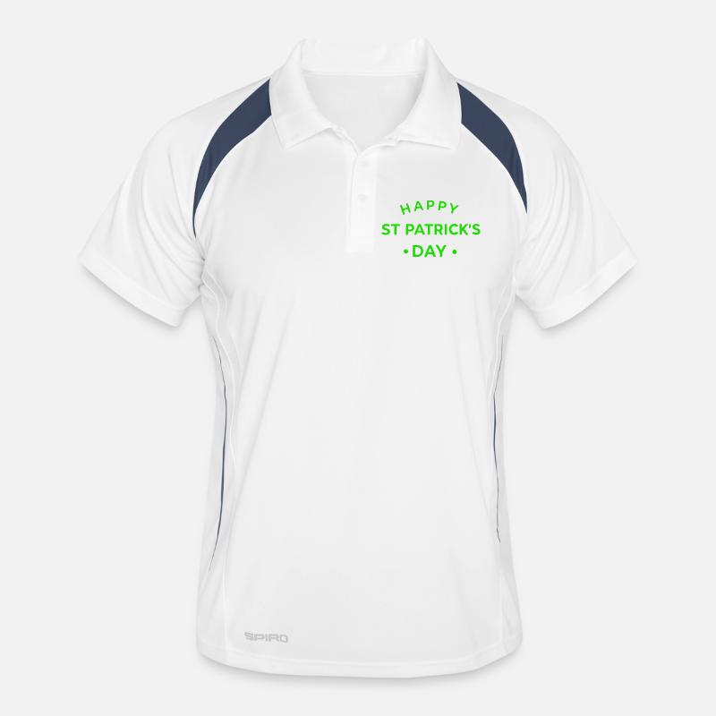 Saint Patrick Vert  Polo respirant Homme