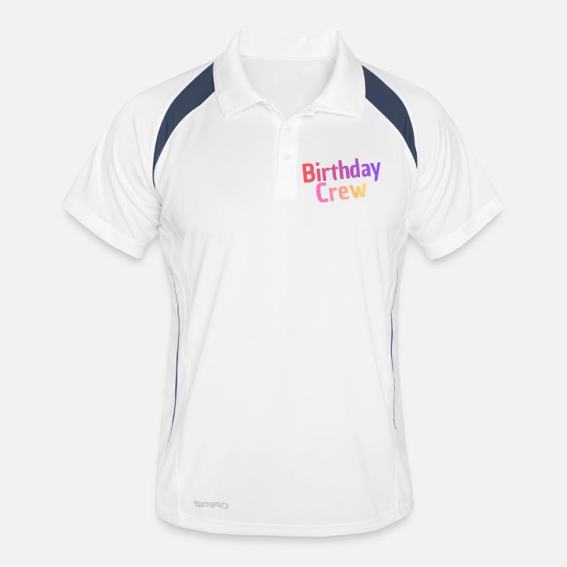 Équipe d’anniversaire Polo respirant Homme