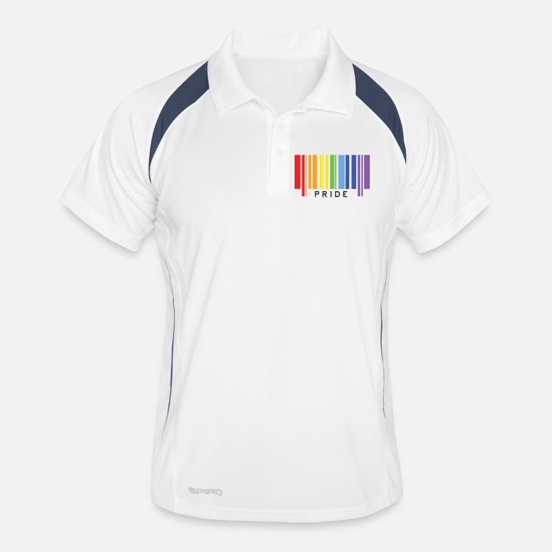 LGBTQ+ Stolz Männer Polo atmungsaktiv