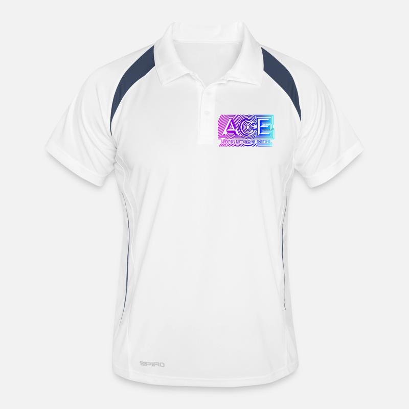 Tennis ACE, pour les amateurs de services parfaits Polo respirant Homme