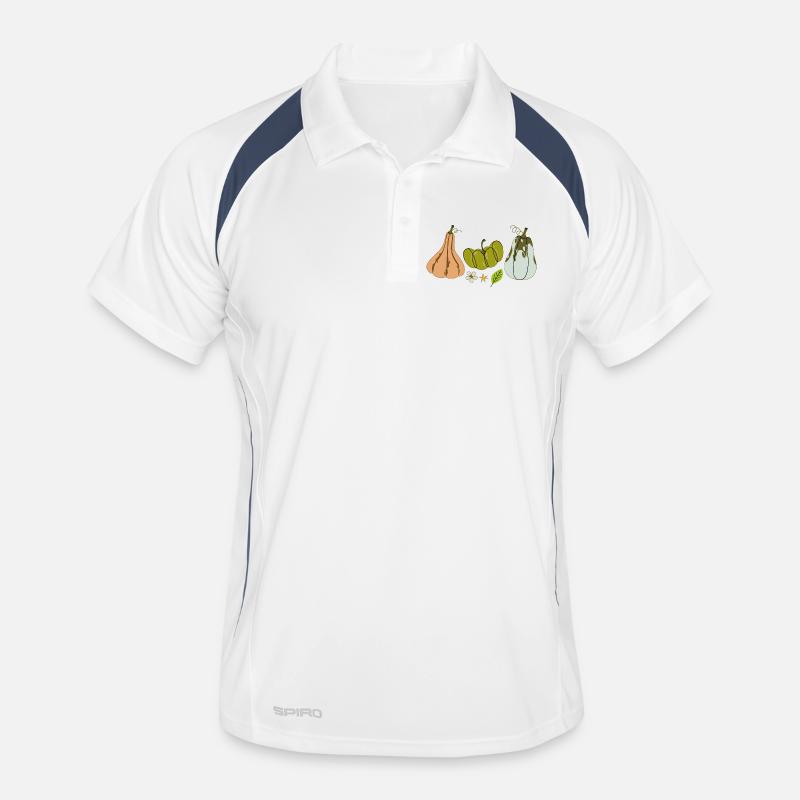 Citrouilles d’automne Polo respirant Homme