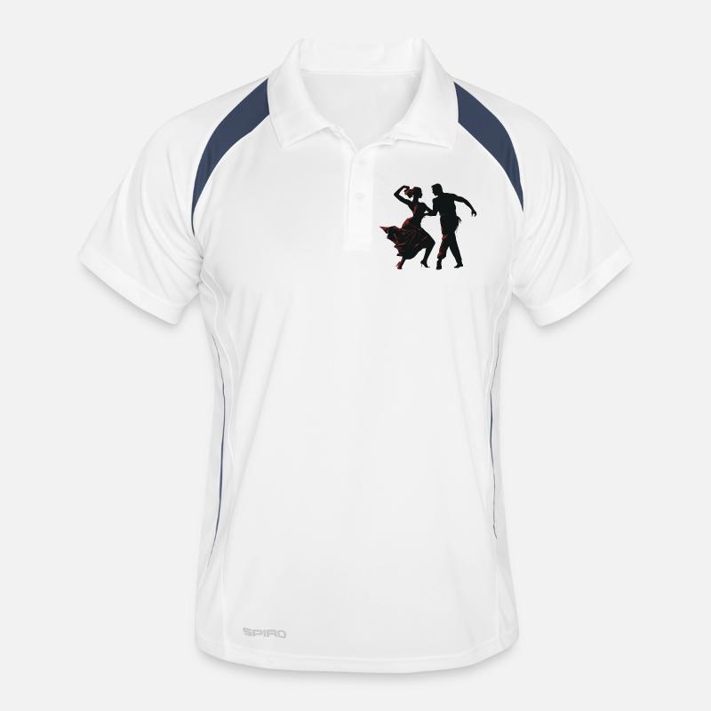 Danse Flamenco Polo respirant Homme