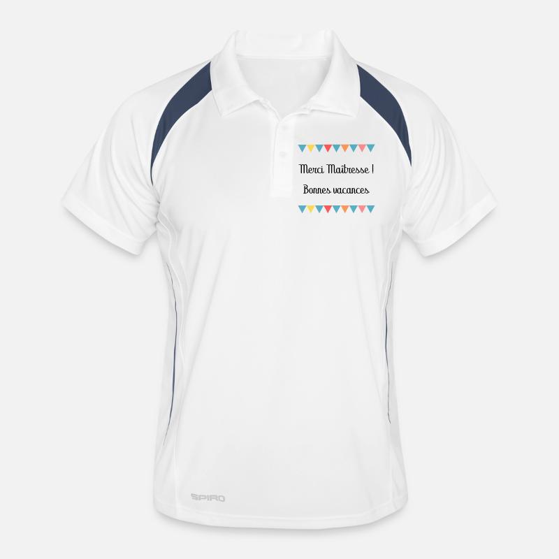 MAÎTRESSE. MERCI. MERCI MAÎTRESSE Polo respirant Homme
