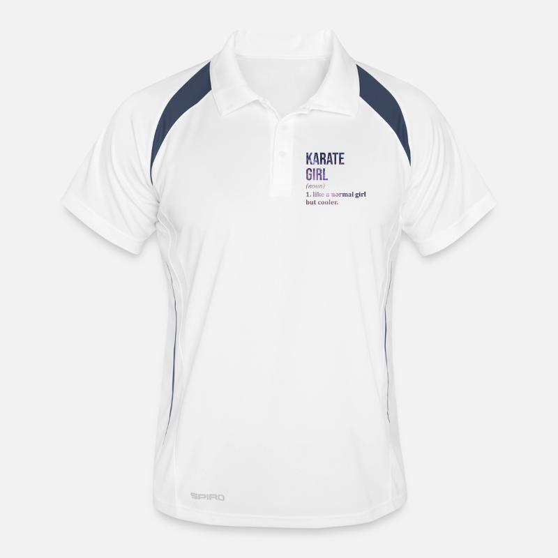 Karate Männer Polo atmungsaktiv