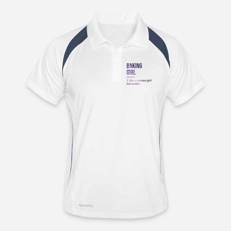 Backen Männer Polo atmungsaktiv