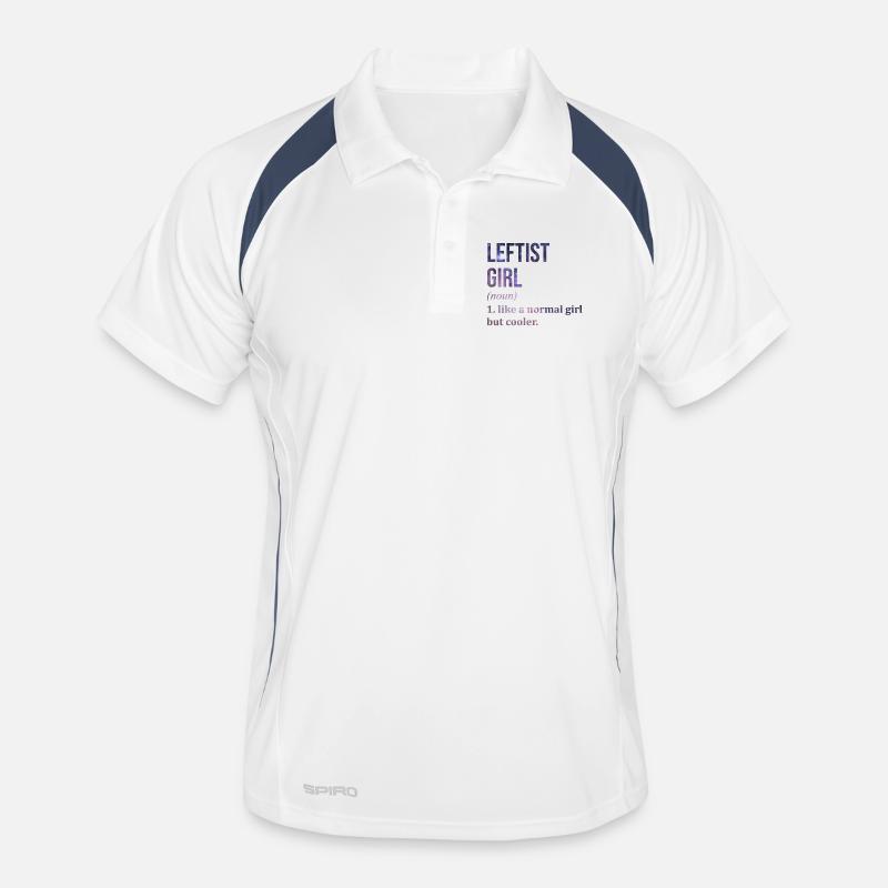 Leftist Leftist Leftist Men's Polo breathable