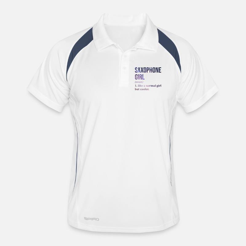 saxophone Polo respirant Homme