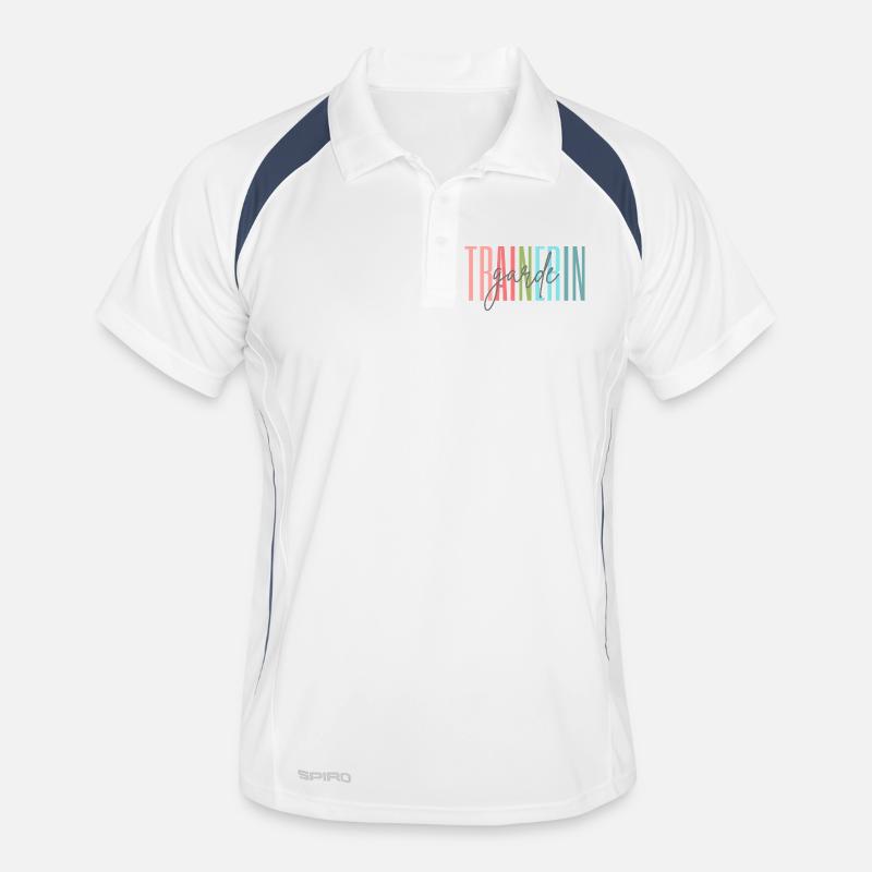 Trainerin Garde Gardetrainerin Geschenk Männer Polo atmungsaktiv