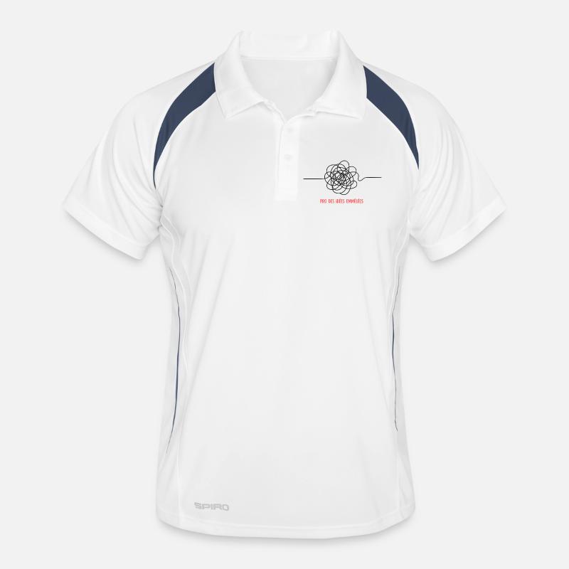 PRO DES IDEES EMMELEES Polo respirant Homme