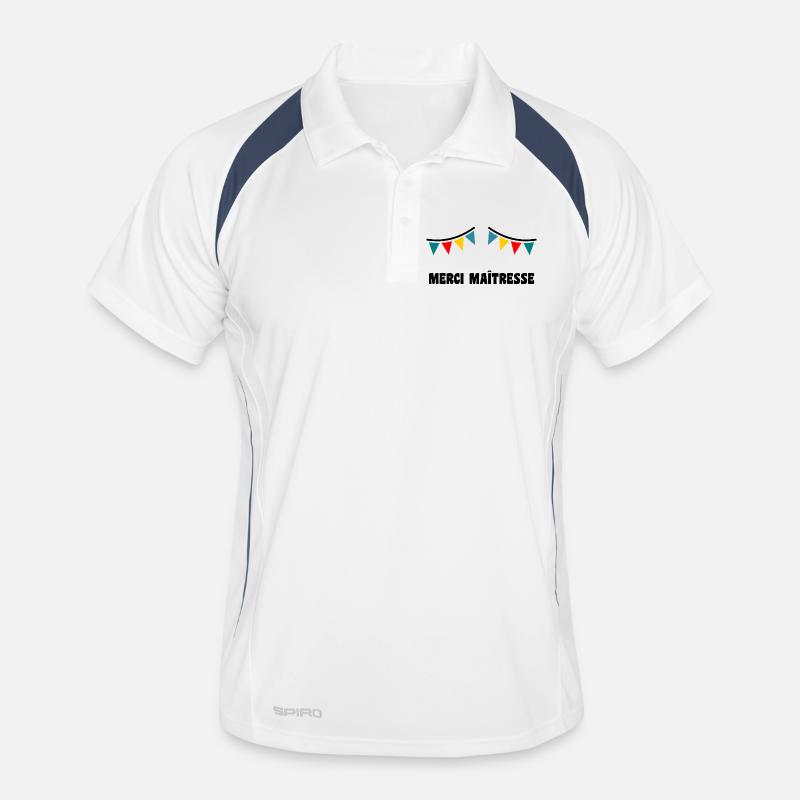 MAÎTRESSE. MAITRE. MERCI. MERCI MAÎTRESSE Polo respirant Homme